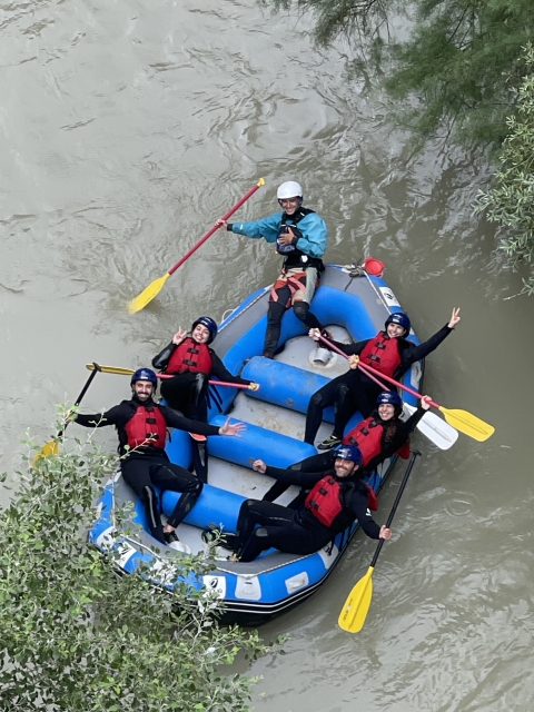Opinión de Carmen sobre Rafting familiar por el río Genil, 2 horas
