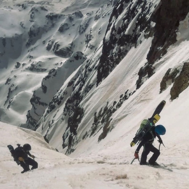 Escalando la montaña