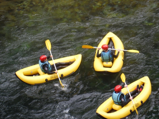Canoas raft individuales