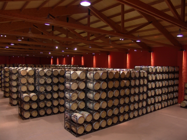 BODEGAS EMINA almacenaje de barricas