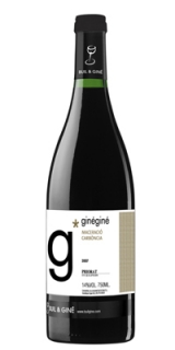 Botella de tinto Buil & Gine