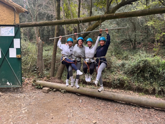 Opinión de Anna sobre Pack multiaventura de tirolinas en Santa Susana 2h