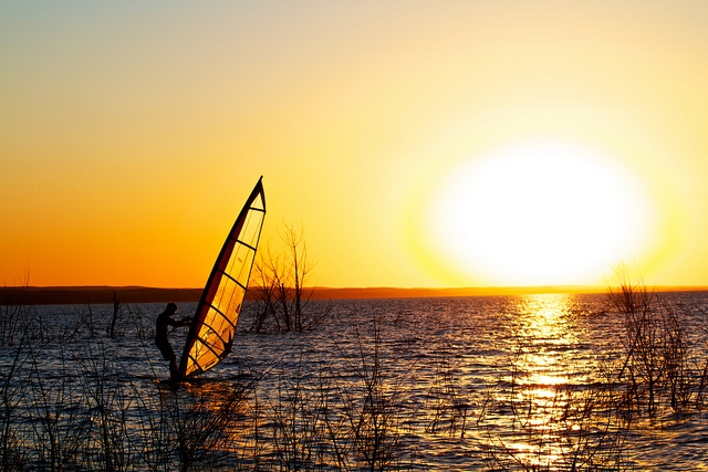 Windsurf en Zaragoza