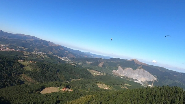 Las vistas de Sopelana desde parapente