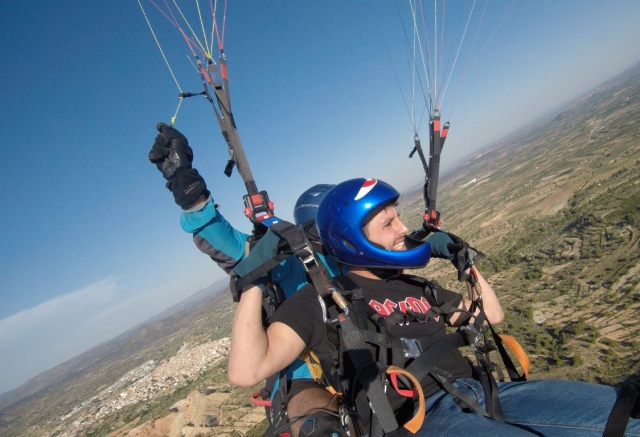 Sobrevolando los parajes valencianos