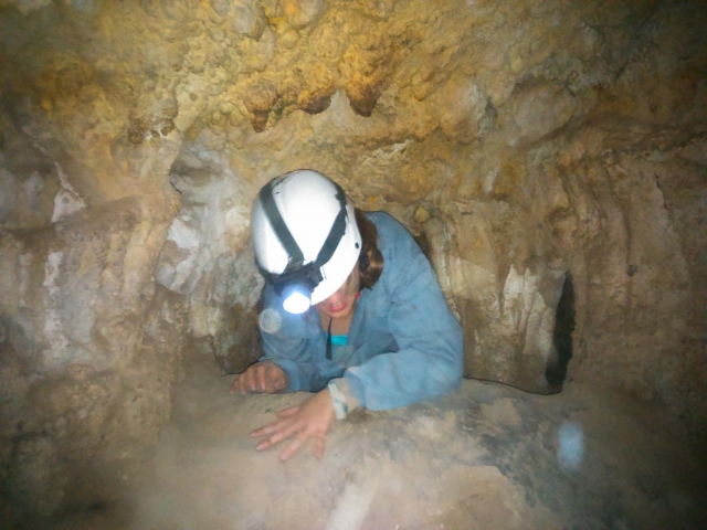  Katzenklappe in der La Mancha-Höhle 