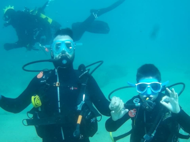  Plonger avec les plus petits 