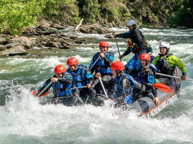 Rafting en aguas bravas