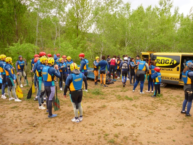  Prepararsi per il rafting 