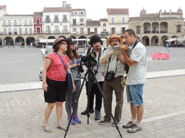 ensenando los ejemplares