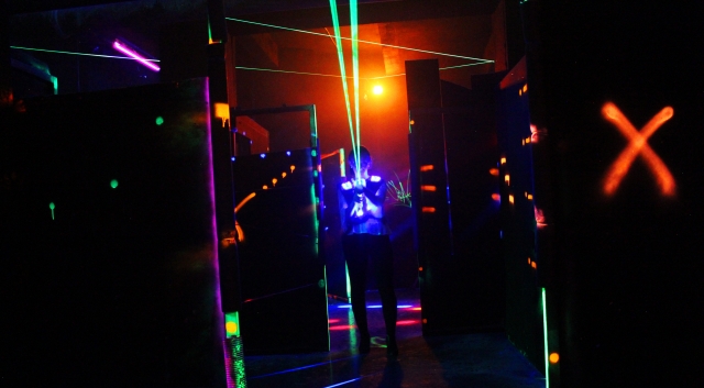  laser tag maze 