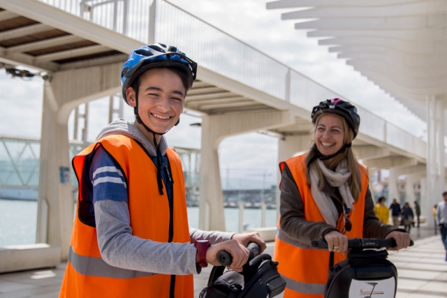  Sourires sur le segway 