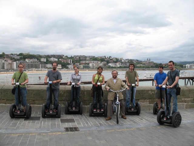  First segway tour in Donostia 