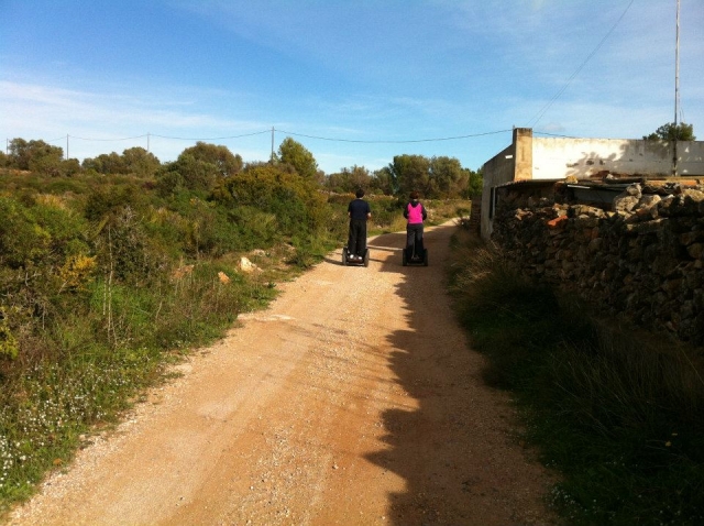  Strade rurali in segway 