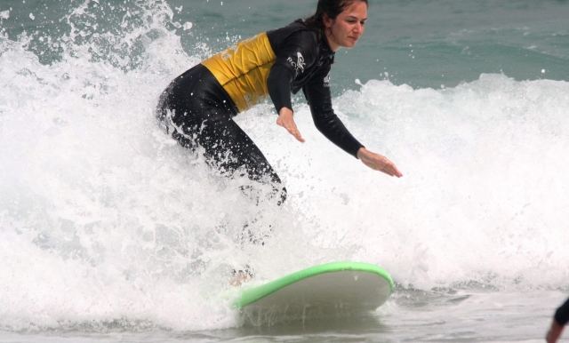  Be careful, don't fall! 