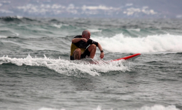  Trying positions to avoid falling off the board