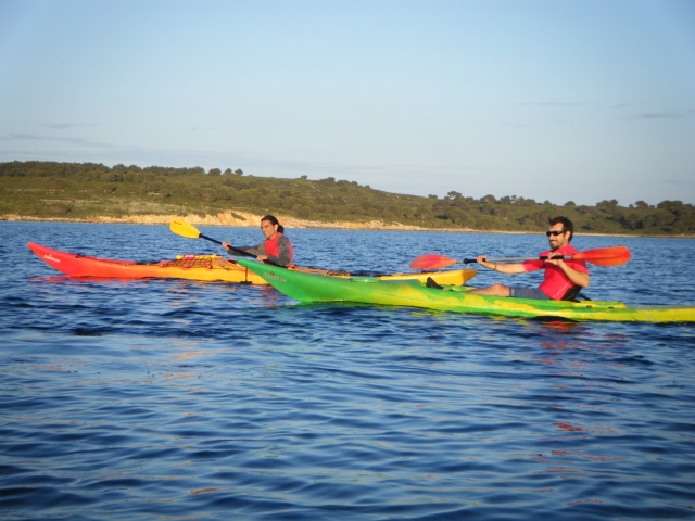  individual kayaks 