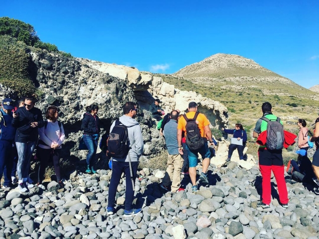 Salida de senderismo en el Cabo de Gata