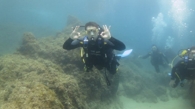 Llegamos hasta los 25 metros