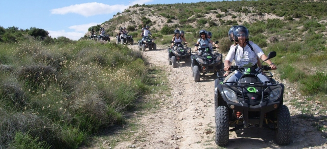  Itinerario in Quad - Dintorni di Cascante 