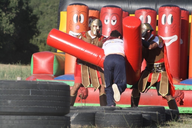 Enfrentandose a los gladiadores