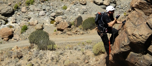 Via ferrata à Gran Canaria 