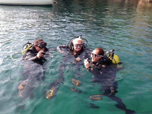 Bautismo de buceo