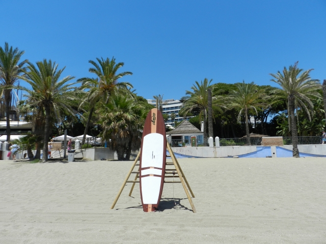  Paddle surf sur la plage de l'hôtel 