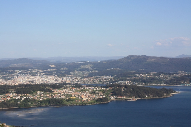 Vista aérea de Poio