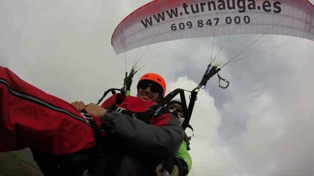 Parapente biplaza