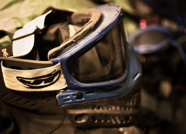  Maschera di paintball 