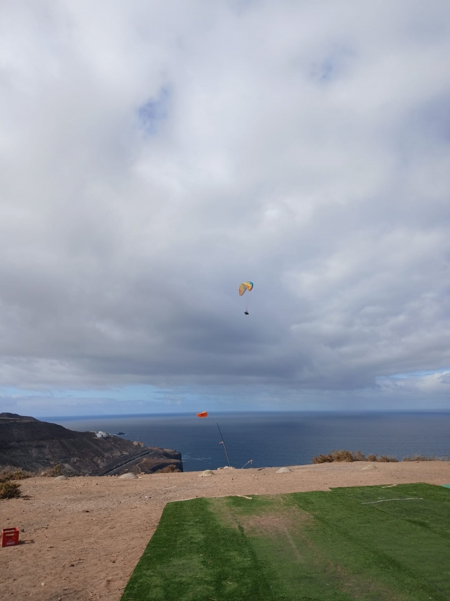 Opinião de COCHEREAU sobre Voo simultâneo de parapente para casais Las Canteras