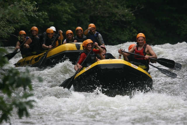 Descenso de aguas bravas