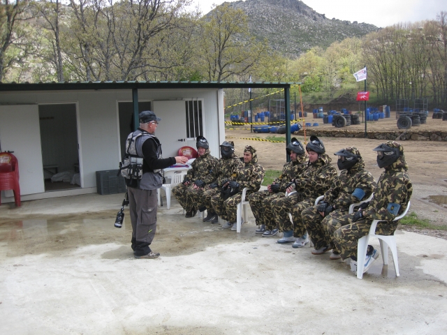  Instructing the team 