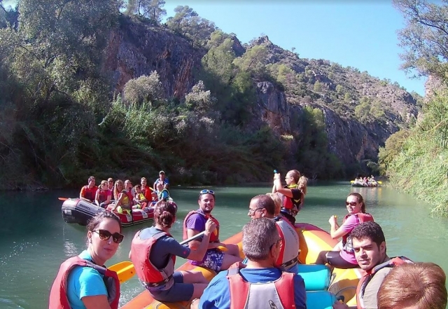 Excursion familiar en balsa neumatica