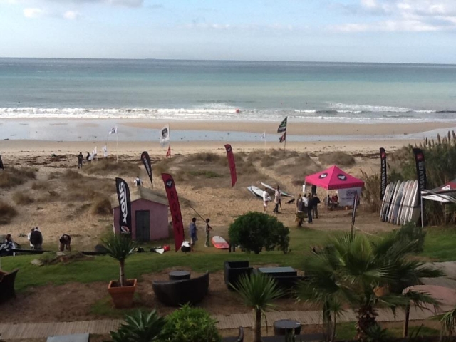 La playa desde el hotel