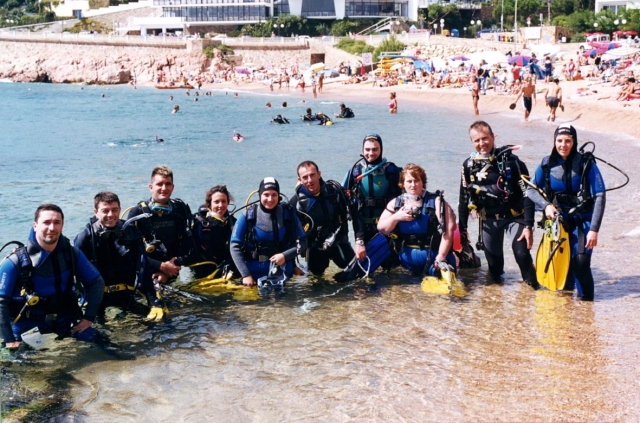 Curos Open Water enTossa de Mar