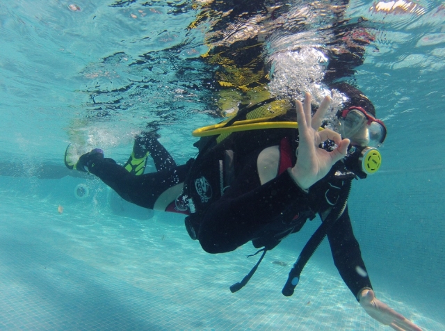  Diving in confined waters 