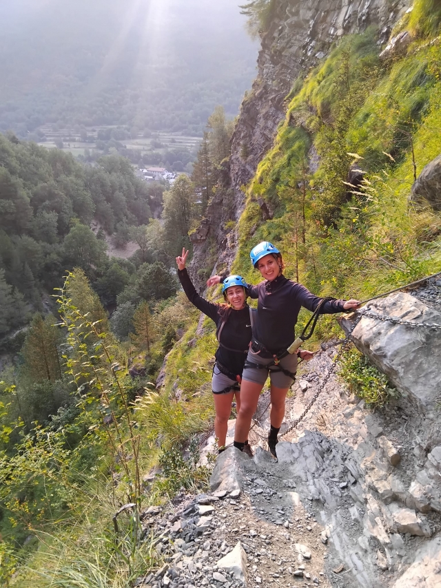 Opinione di Lydia su Via Ferrata Cascate Sorrosa, a Broto