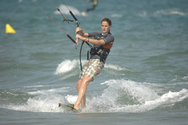  controlling the kite 
