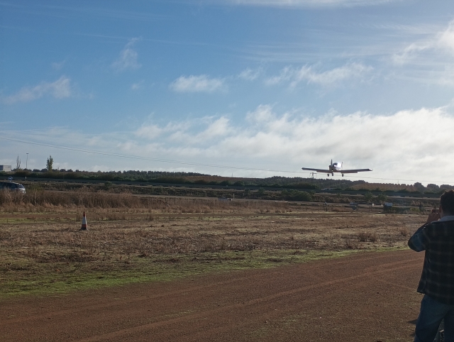 Review of Maria about Pilot in a small plane for a day Orellana Reservoir