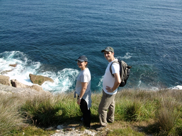  Hiking by the sea 