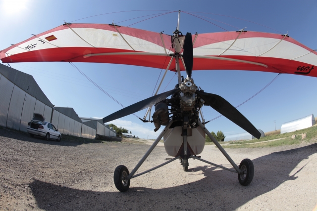 Preparando el vuelo