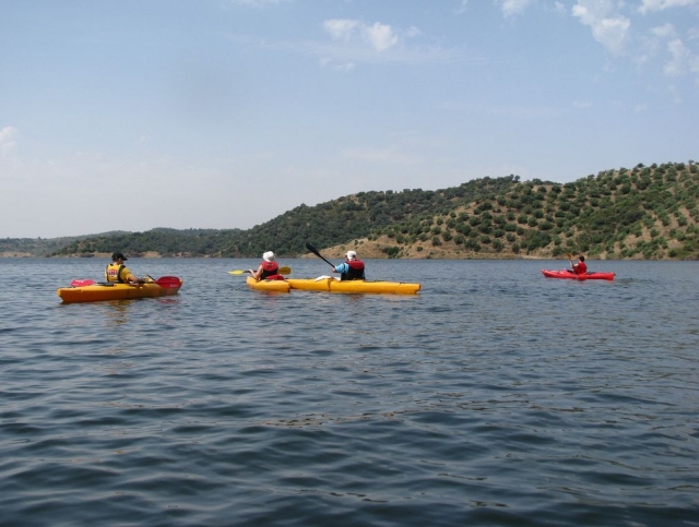 Paseo agradable en piragua