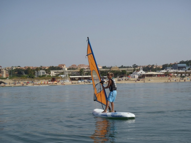 Los pequeños aprendiendo 