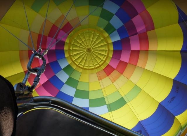 Inside the balloon 