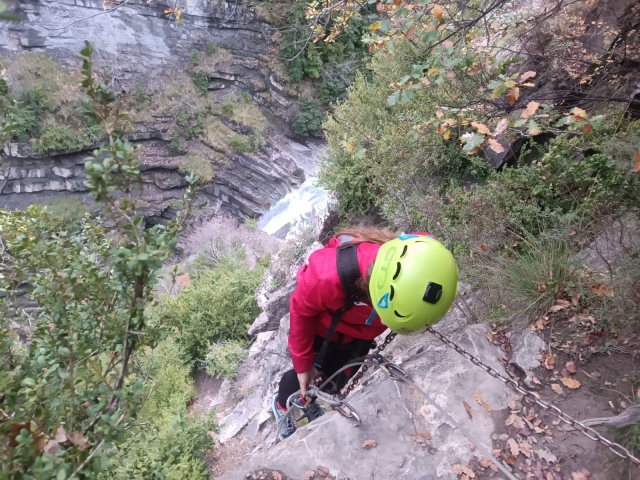 Opinião de Iñigo sobre Sorrosal via ferrata em Broto nível médio