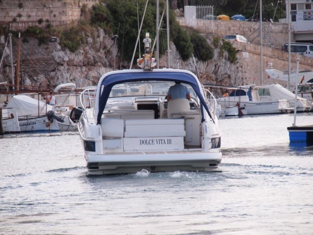 Barco Dolce Vita en Menorca
