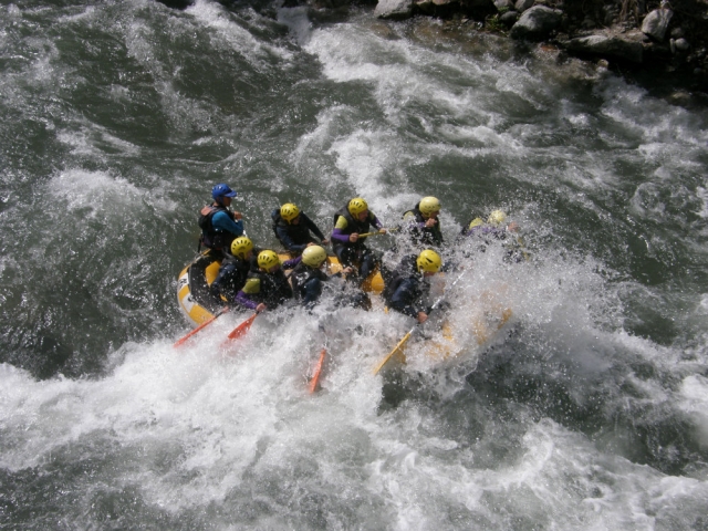 Rafting en estado puro