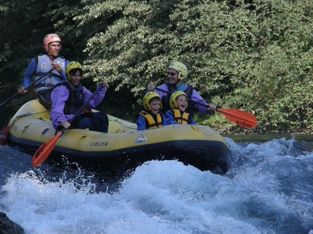 Rafting para todas las edades
